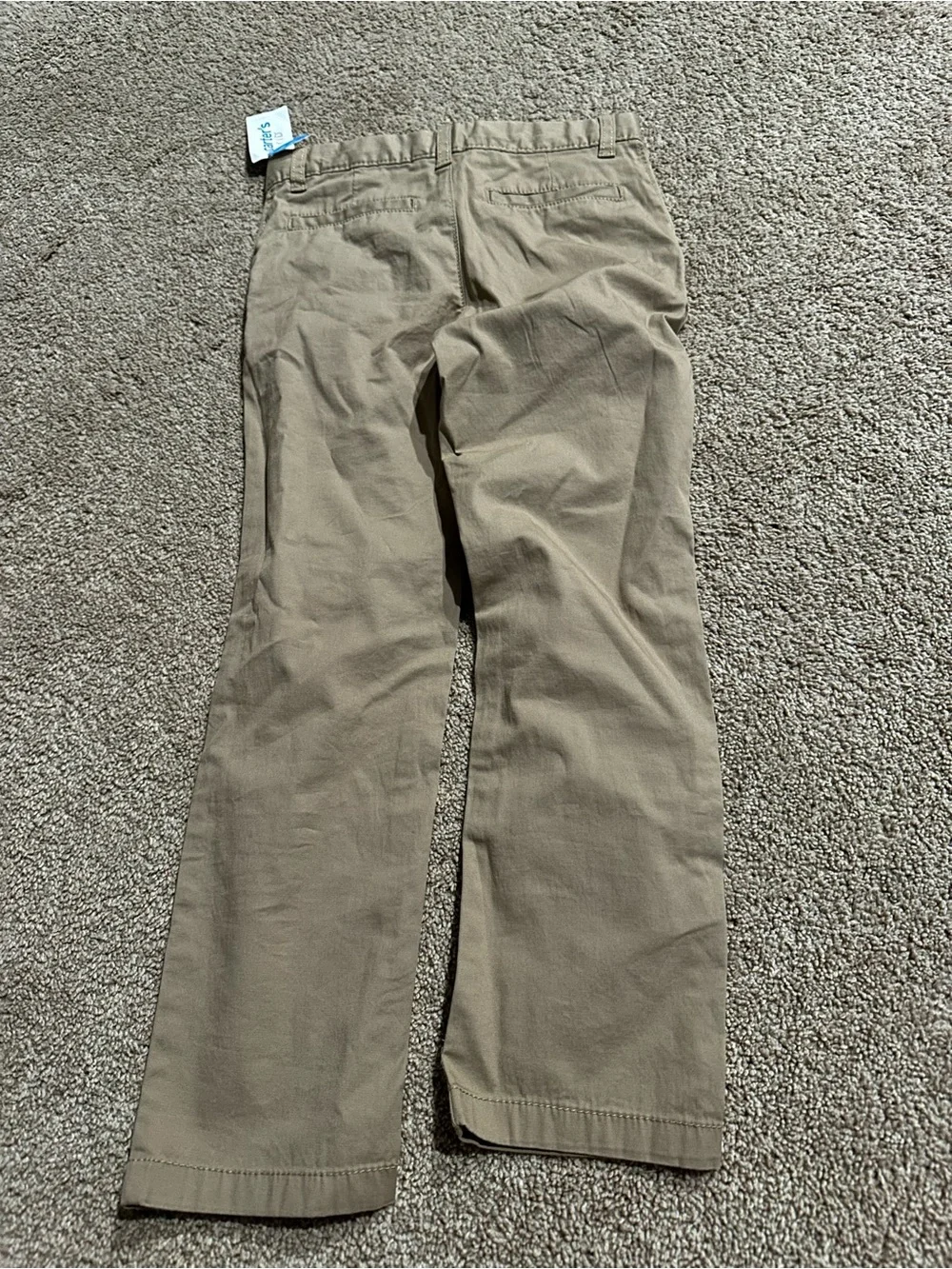 Carter's Light Tan Straight-Leg Khaki Pants